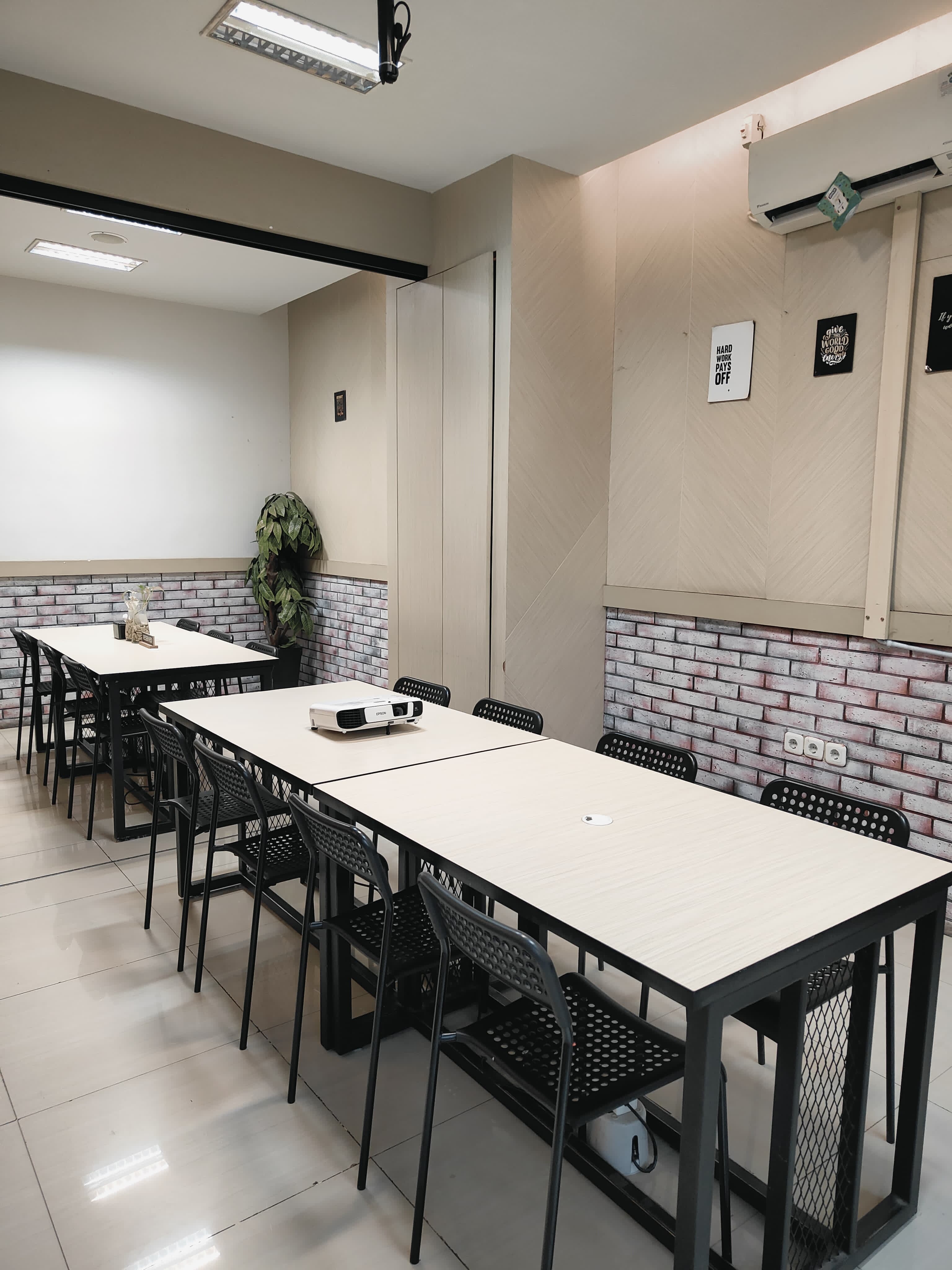 Coworking space interior